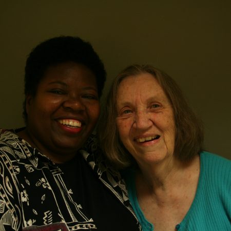 Gloria Harris and Bernice Baker