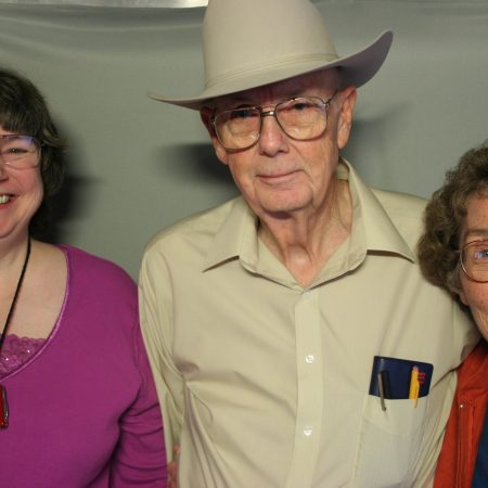 Claude Crowley, Carolyn Whitaker Crowley, and Claudia Crowley