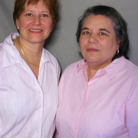 Paula Bendel and Rhonda Pupella