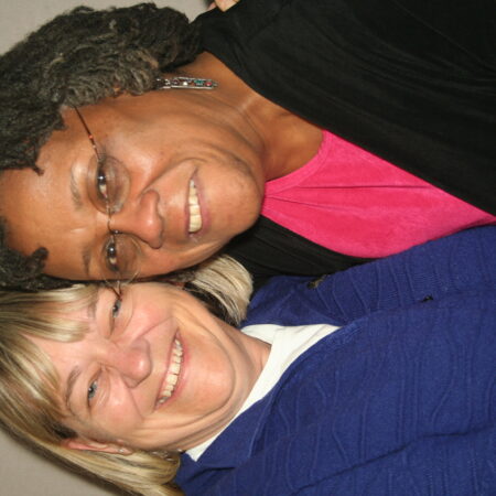 Yvette Benjamin and Linda Degutis