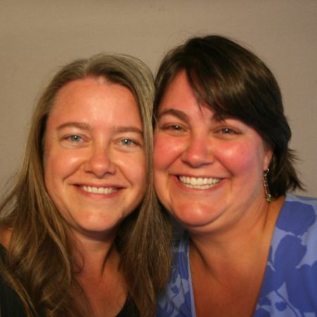 Valerie Helbert and Edith Helbert