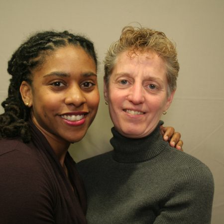 Beth Zemsky and Kierra Johnson