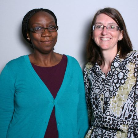 Elisheba Fowlkes and Julie Jones