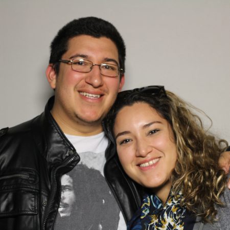 Saga Guedez and Sergio Mora