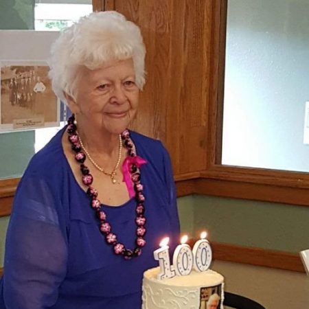 Eleanor Hertz, 100 years old of Bremerton, WA