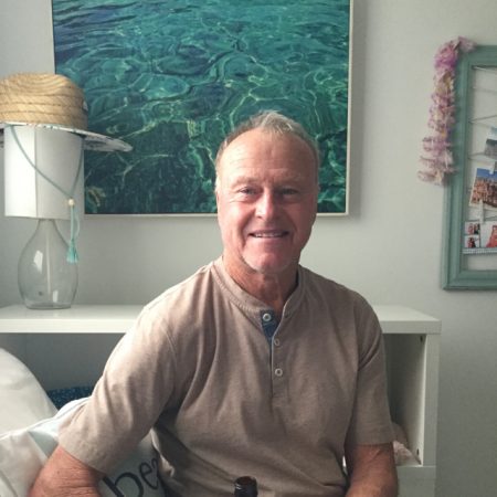 Dave Robinson shares his life adventures with his granddaughter