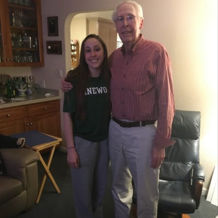 Papa and Hannah 2017