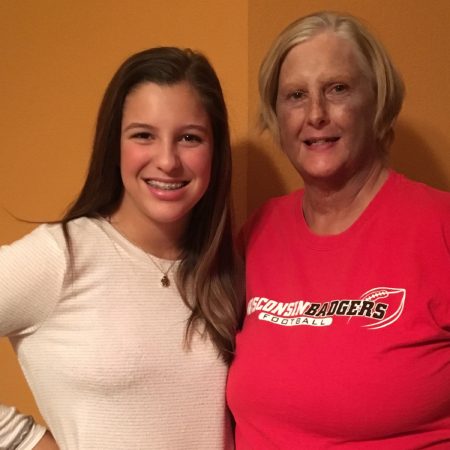 The grandmother down the road