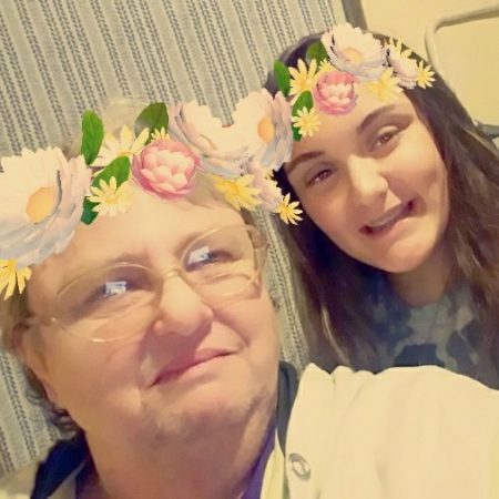 Alaya Abeyta talks with her grandmother, Margaret, about her childhood, and raising a foster child, as well as a child with cerebral palsy.