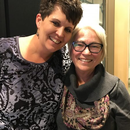 Sandy and Barb talks about the events at the college brought about advances in the Health Center and an unexpected vocation.