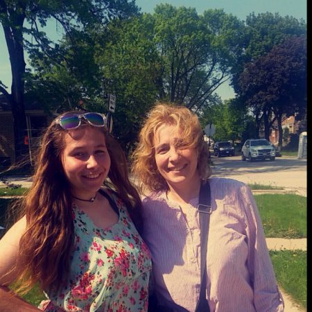 Thanksgiving interview with a mother and daughter