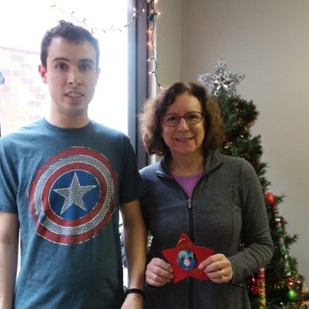 Daniel and his mom
