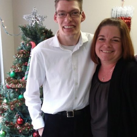 Tracy is all about Santa and Christmas.