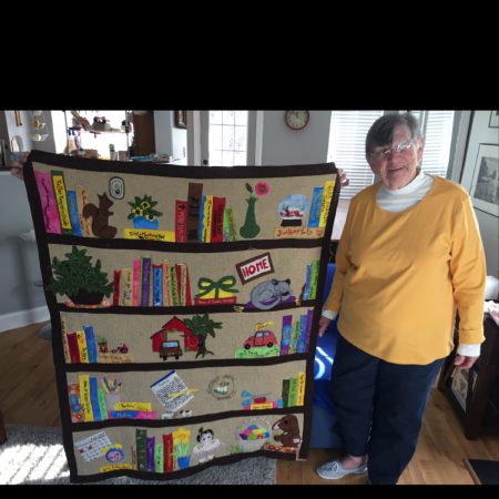 Grammy’s Bookshelf Quilt