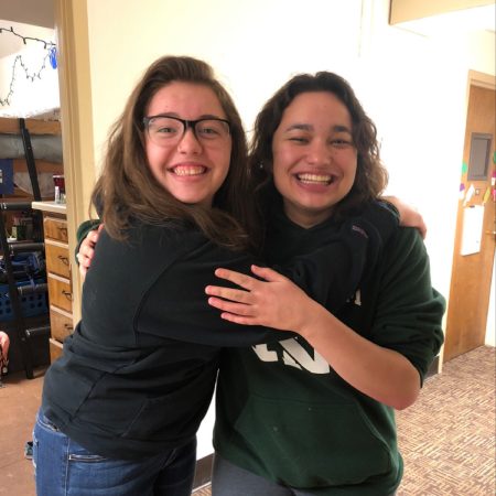 Rose Peterson and Morgan Cornette