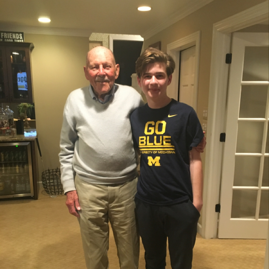 Charlie Dolan interviews world war 2 vet and Grandpa John Dolan
