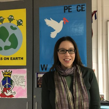 Ms.Voegeli talks about growing up with a single parent and the struggle that she faced to get to where she is today.