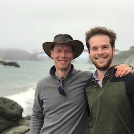 Jason and Rob Parker Dropping Jason off to Begin His Berkeley Career