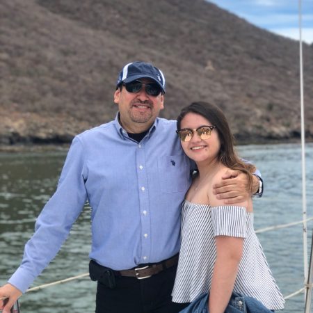 Father and daughter