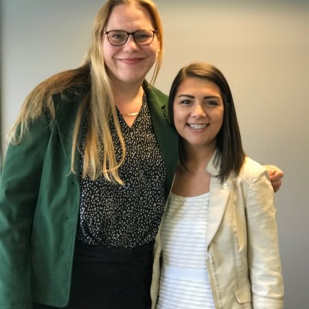 Susi Snyder connects with Keira Maldonado