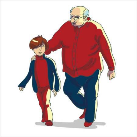 The difference in culture between generations.