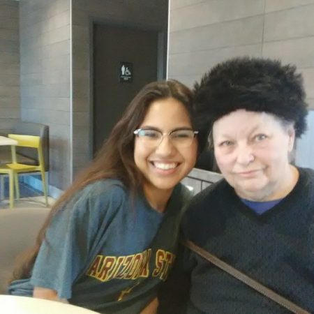 Ms.Lydia and I