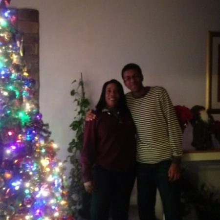 Najee Greenlee (15) and his aunt Pallestean (56) discuss her past and the shortcomings of the legal system.