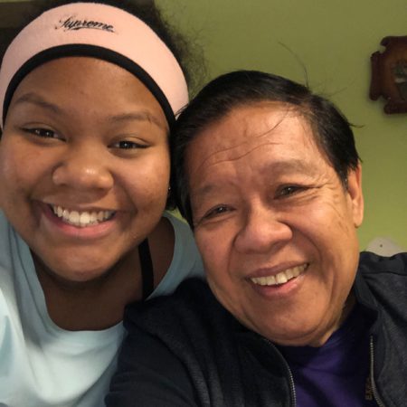 Janelle Spencer-Ramirez and her Grandpa talk about his life before emigrating to Chicago and his life in Chicago