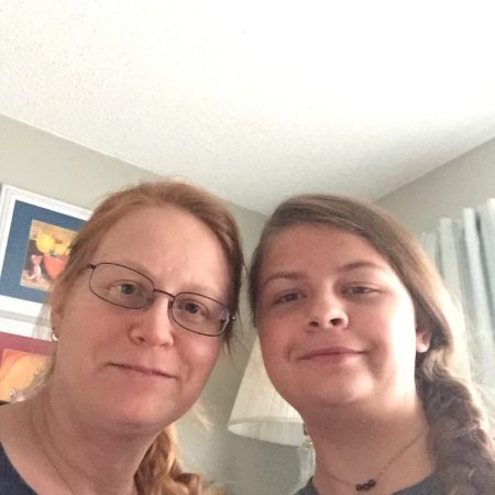 Jackie (Mom) and Samantha (Me)
