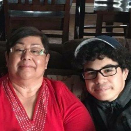 Kap and Mom