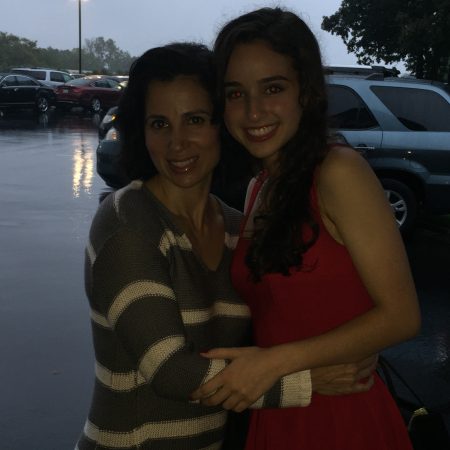 Before Graduation: Kayla Byrne and her mother Armita Bijari discuss the importance of reading the book Jane Eyre.
