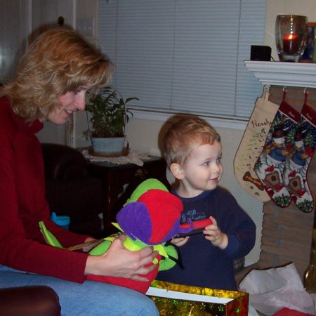 Mother and son