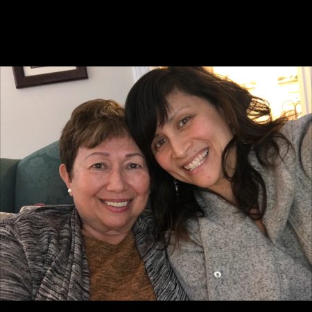 Flora, my mom and muse