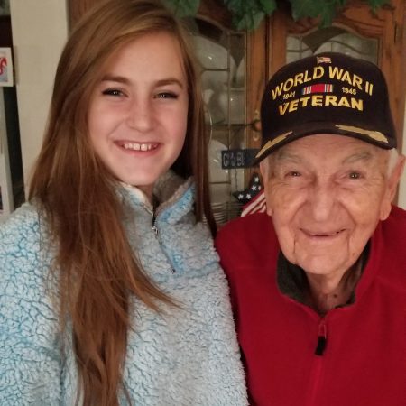 Mr. Jim Long, 93-year-old World War II Air Force Veteran, shares his experience and memories in an interview with Masie Hollingsworth