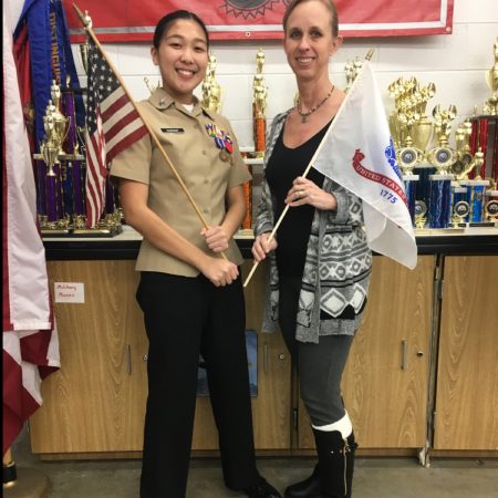 Salem High School NJROTC Vets to Cadets - Specialist Rheinsmith