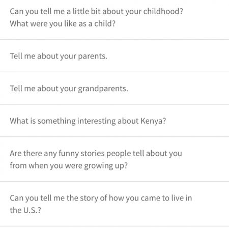 Loice - Kenya, immigration, drinking stories