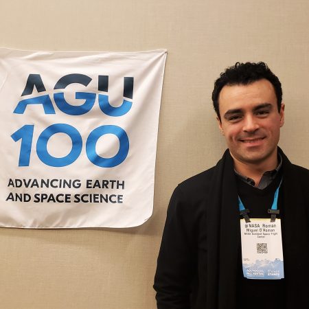 "We were seeing Christmas lights from space, and seeing people praying on Mount Arafat during the Haaj." an interview with Miguel Román