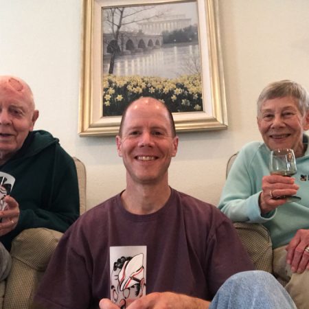 David, Bonnie, and Bob Parker in Lebanon, Ohio