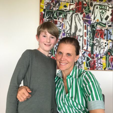 Manny interviewing Magdalena Wallhoff