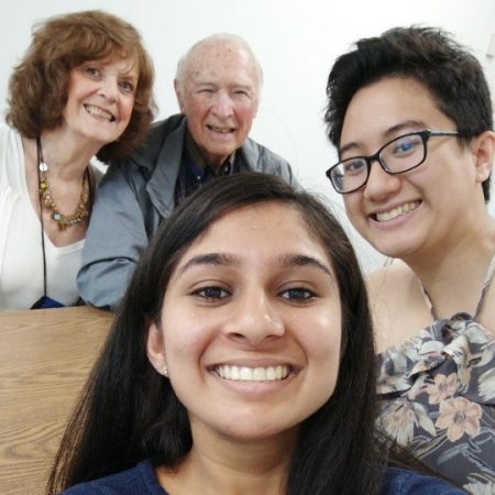 A look into the life of Mr.John and Ms.Pat interviewed by Charmi and Ciarese.