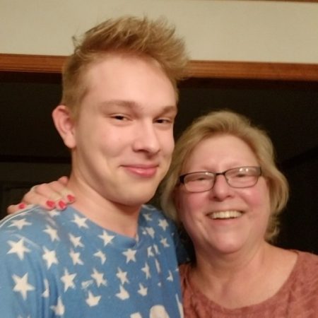 Me and mom reminiscing