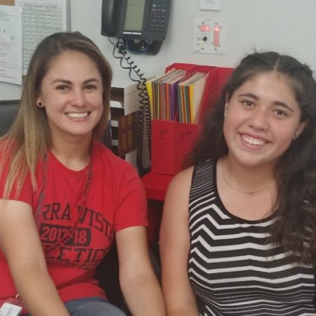 MS. GUERRERO & ANGELICA GARCIA