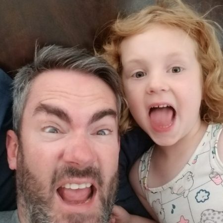 Father's Day 2019 - David (41) and Avery (5)