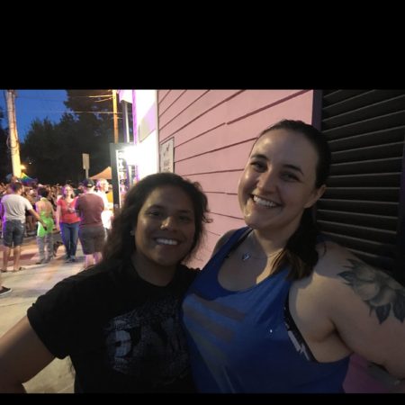 Emily and Kayla
