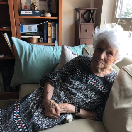 92 year-old mother tells daughter story of her first true love.