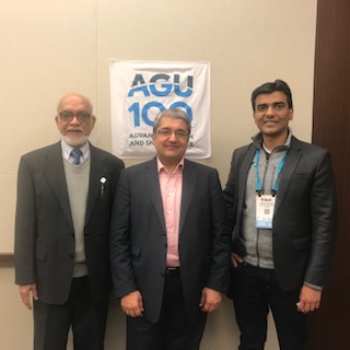 Geological stories run in families, inspiring the next generation. An interview with Alik Ismail-Zadeh, Ramesh Singh, and Ritesh Gautam