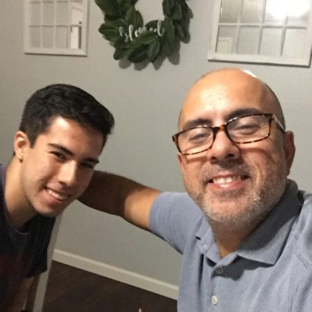 Father and son