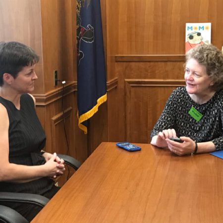 Secretary Teresa Miller talks about being a mother and the supports of Parents as Teachers evidence based home visiting