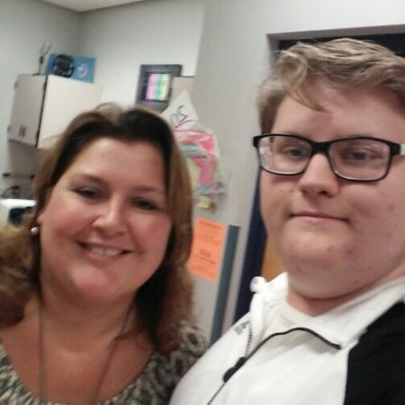 Interviewing former teacher