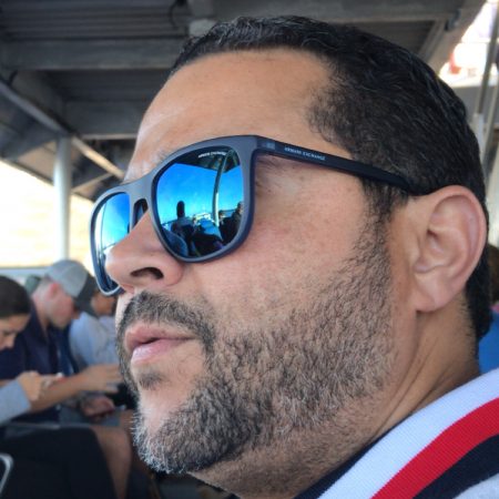 Interviewing Jose Jimenez about coming to the U.S. and his experience, and what was it like.